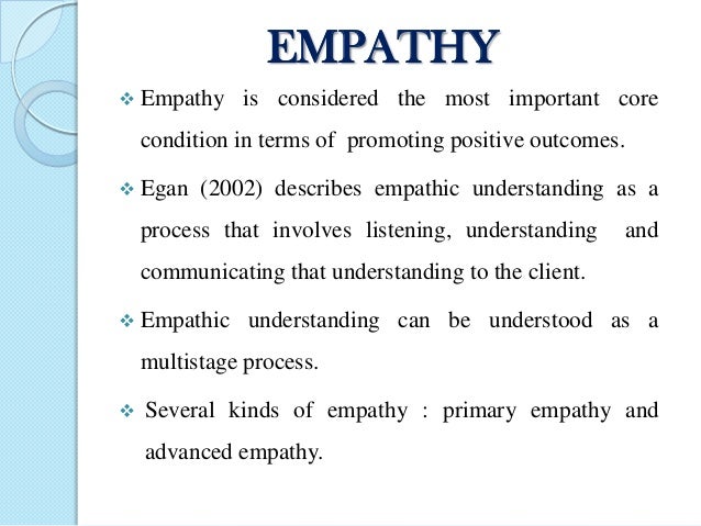 examples of advanced counselling skills advanced empathy wiki